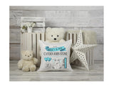 Personalized Birth Stat Baby Pillow